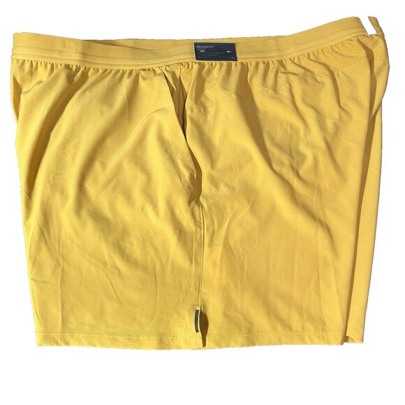 Men’s Shorts VRST Everyday 5" Accelerated Lined Yellow Sunset Size 2XL New - Picture 9 of 14